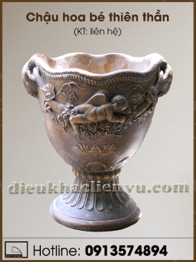 Chậu hoa bé thiên thần